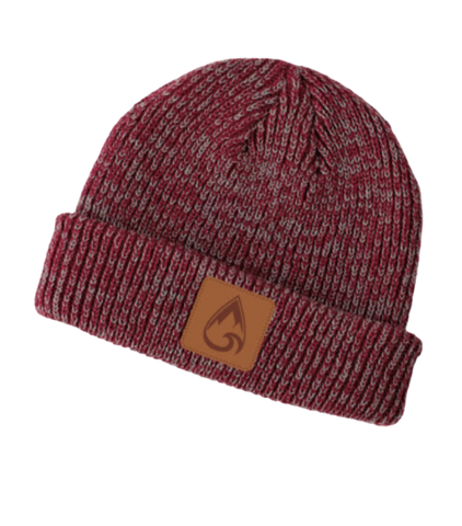 Beanie w/ Leather Patch